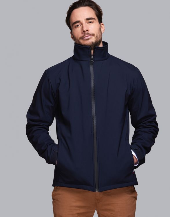 BELLECOMBE  Blouson softshell Homme en polyester recyclé Made in France