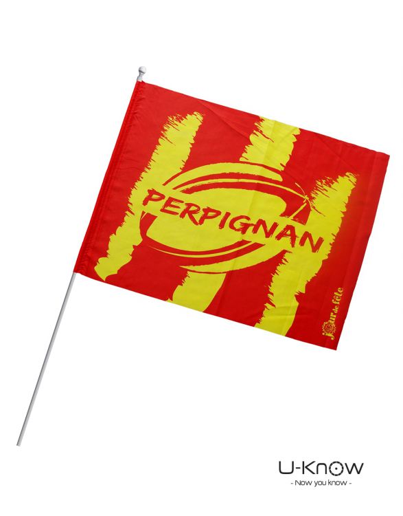 DS 110  Flag Polyester-Made 21 x 15 cm