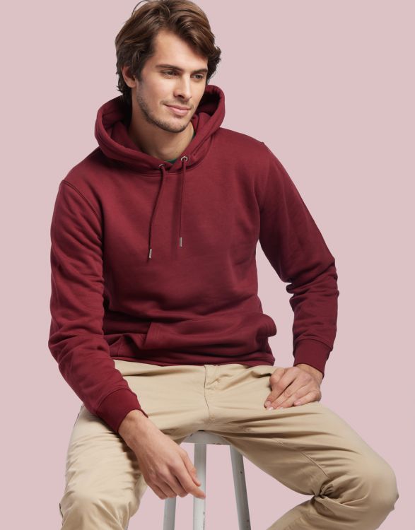 ROUSSEAU  Organic cotton unisex hoodie Made in France