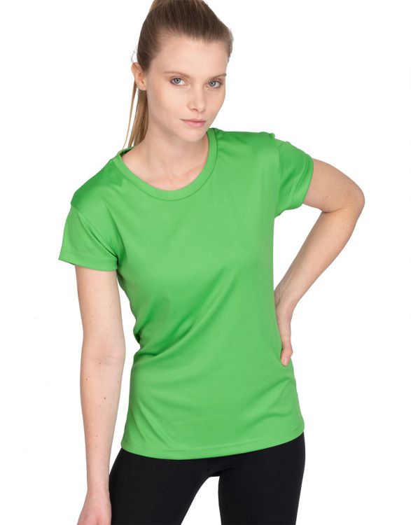 SALVA  Women Active T-Shirt Polyester Spandex 170 G/M²
