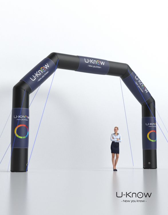 U-GATE 650  Inflatable Advertising Arch 4,5 x 3,2m