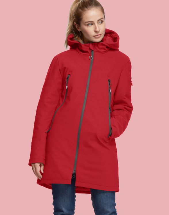 VERMONT  Softshell parka with padding lining