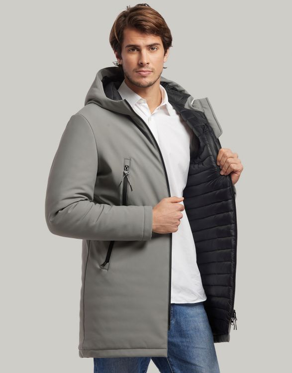 VERMONT  Softshell parka with padding lining