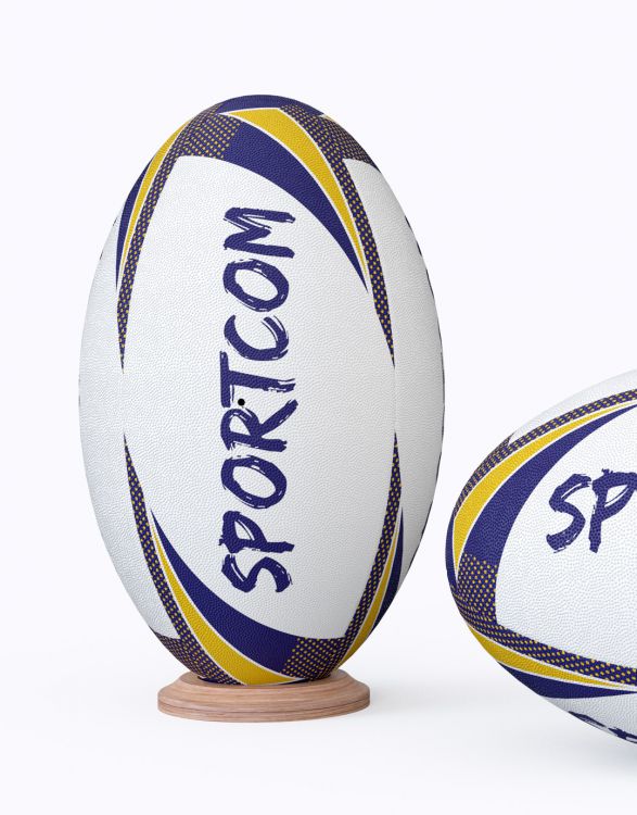 WR070  Ballon Rugby Rubber Training